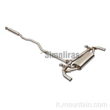 Scalat Catback Muffler Pipe per Volvo S90